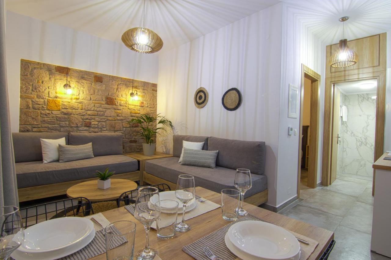 Onar Limnos II Luxury Apartments Moúdhros Esterno foto